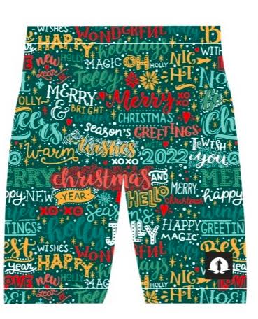 Funky Pants - Merry Christmas 2022 - Ladies High Waist (ORDER NOW, IMMEDIATE DELIVERY)